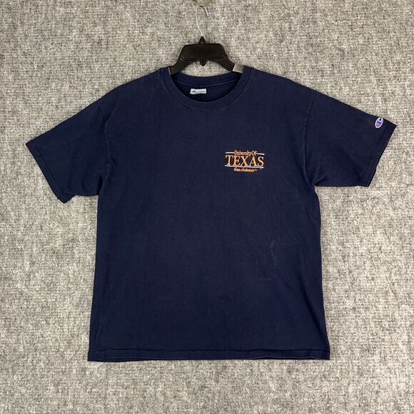 University Texas Shirt Extra‎ Large Mens VTG Single Stitch Champion USA - Picture 1 of 12